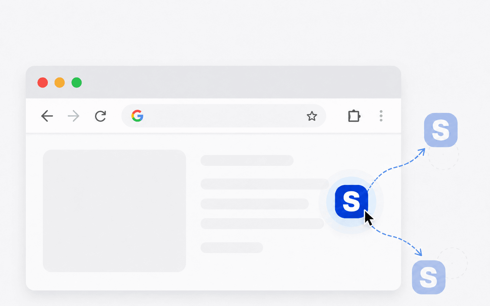 Open and move the Sendable floating button